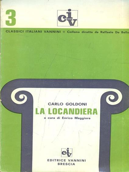 La locandiera - Carlo Goldoni - copertina