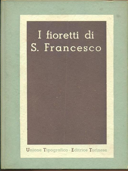 I fioretti di San Francesco - copertina