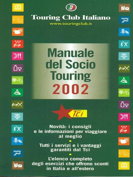 Manuale del Socio Touring 2002 - copertina