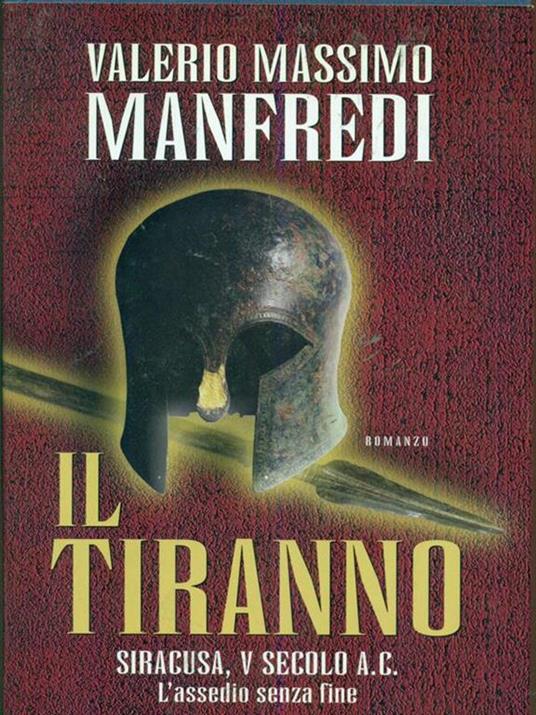 Il tiranno - Valerio Massimo Manfredi - copertina