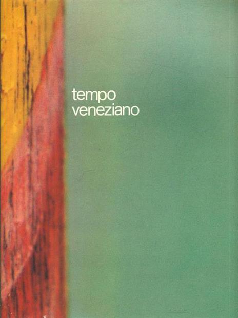 Tempo veneziano - Diego Valeri - copertina