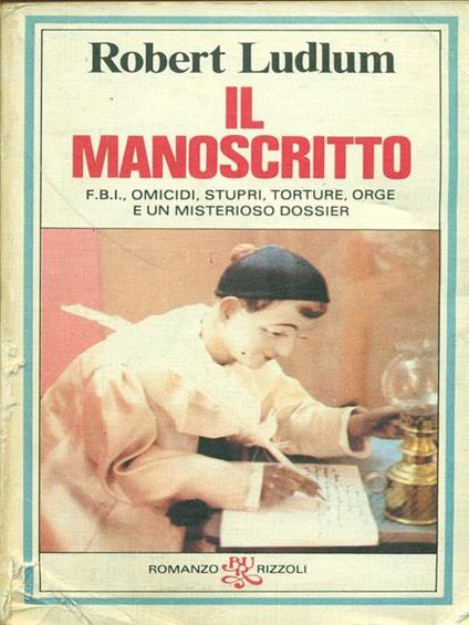 Il manoscritto - Robert Ludlum - copertina