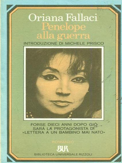 Penelope alla guerra - Oriana Fallaci - copertina