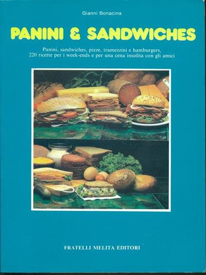 Panini & sandwiches - Gianni Bonacina - copertina
