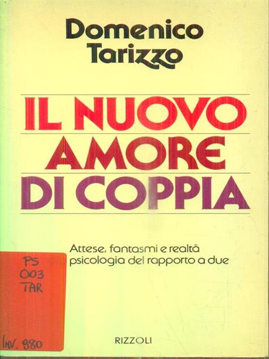Il nuovo amore di coppia - Domenico Tarizzo - copertina