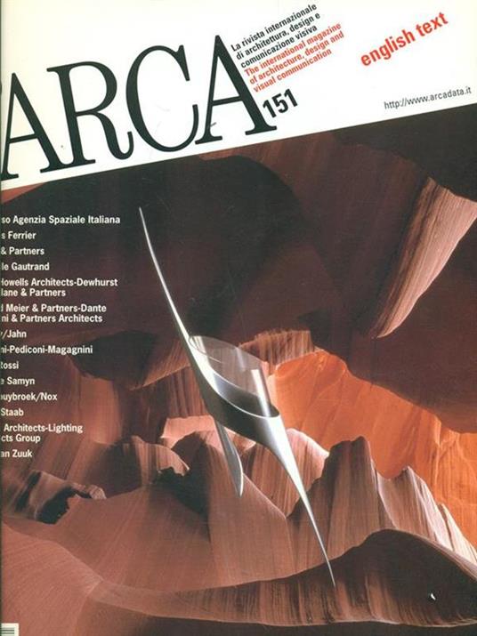 L' Arca n.151/2000 - copertina