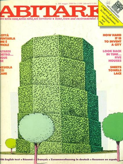 Abitare n.184/1980 - copertina