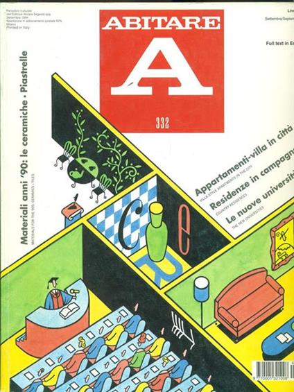 Abitare n.332/1994 - copertina