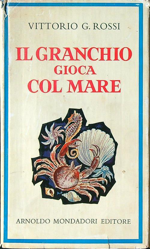 Il granchio gioca col mare