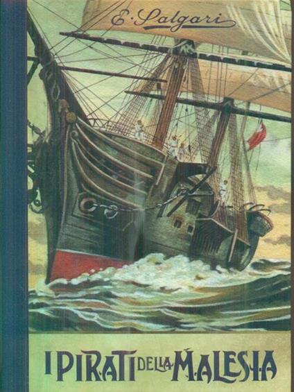 I pirati della Malesia - Emilio Salgari - copertina