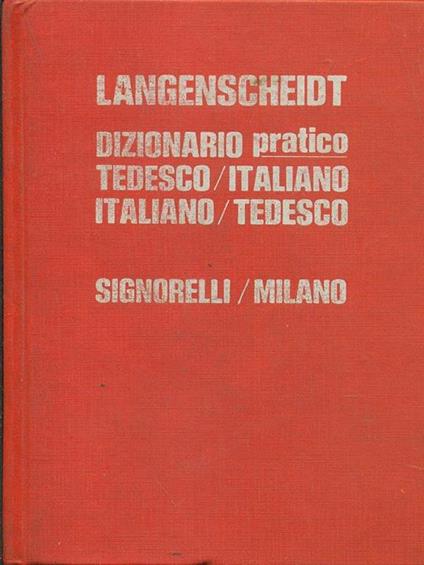 Dizionario pratico Tedesco/Italiano-Italiano/Tedesco - copertina