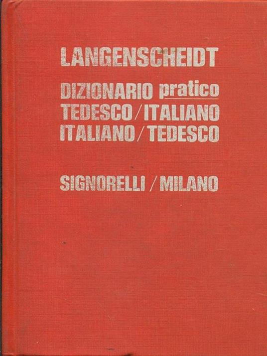 Dizionario pratico Tedesco/Italiano-Italiano/Tedesco - copertina