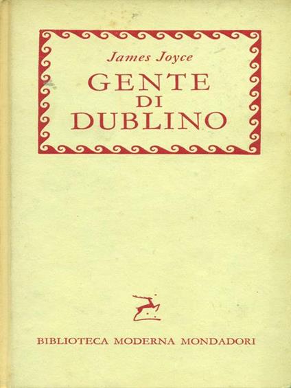 Gente di Dublino - James Joyce - copertina