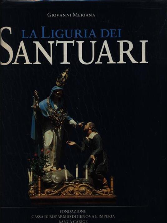 La Liguria dei Santuari - Giovanni Meriana - copertina