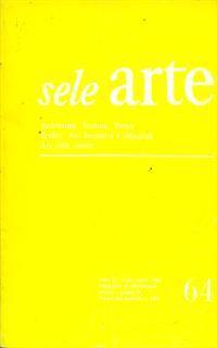 Sele Arte anno XI. Numero 64/ luglio-agosto 1963 - 2