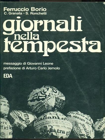 Giornali nella tempesta - copertina