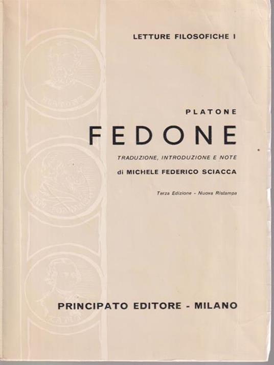 Fedone - Platone - copertina