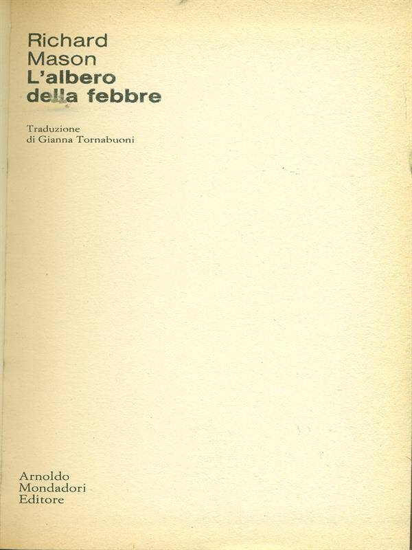L' albero della febbre