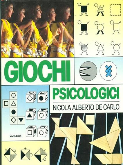 Giochi psicologici - Nicola A. De Carlo - copertina