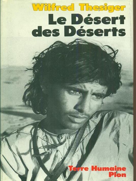 Le Desert des Deserts - Wilfred Thesiger - copertina