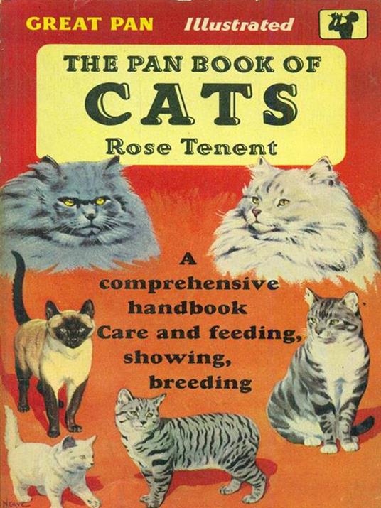 The pan book of cats - Rose Tenent - copertina