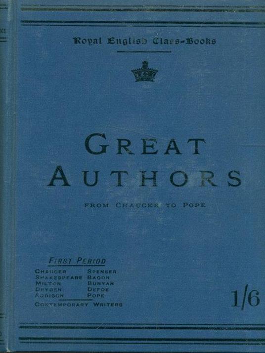 Great authors from Chaucer to Pope - copertina