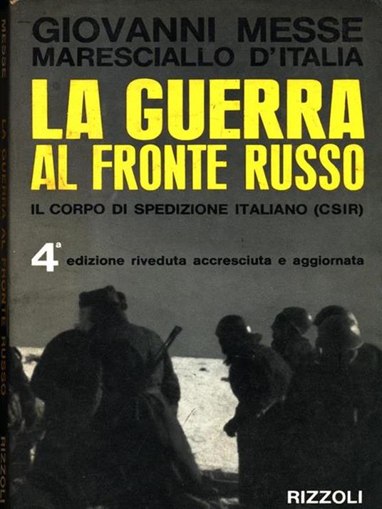La guerra al fronte russo - copertina