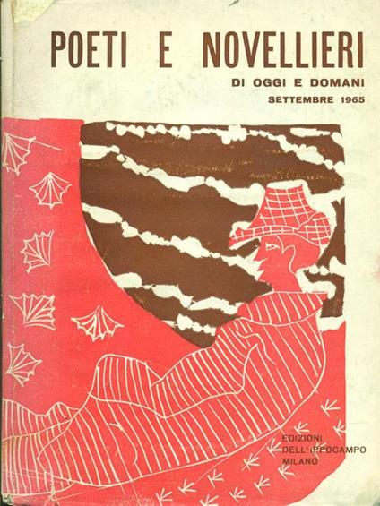 Poeti e novellieri di oggi edomani - copertina