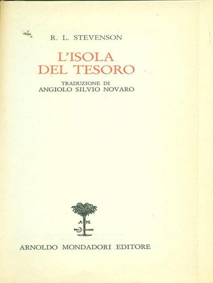 L' isola del tesoro - Robert Louis Stevenson - copertina
