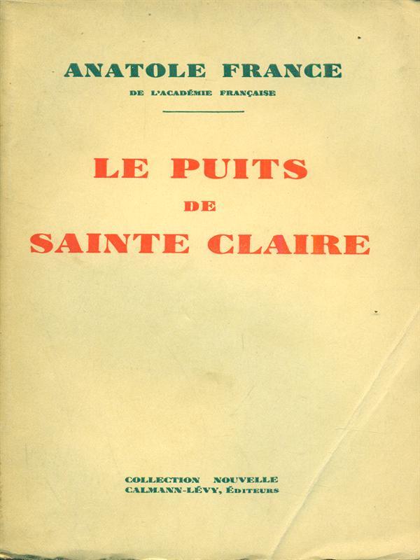 Le puits de Sainte Claire