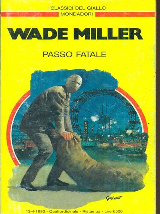 Passo fatale - Wade Miller - copertina