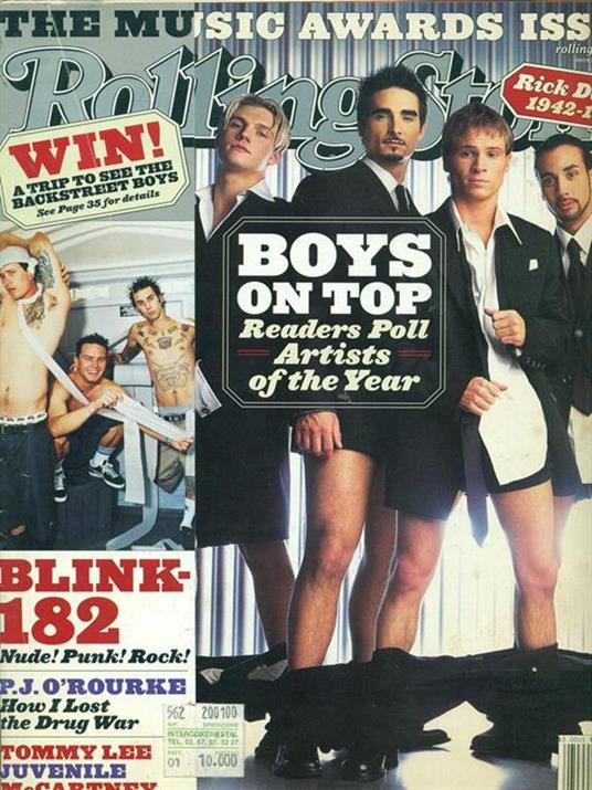 Rolling Stones 832. January 20, 2000 - copertina