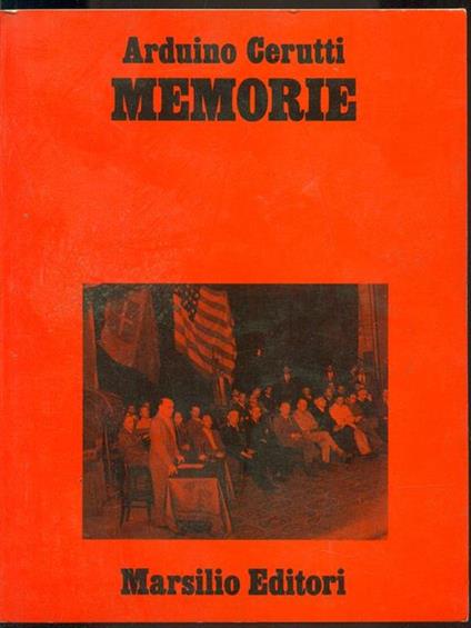 Memorie - Arduino Cerutti - copertina