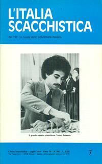 L' Italia scacchistica N7/945. Luglio 1984 - 2