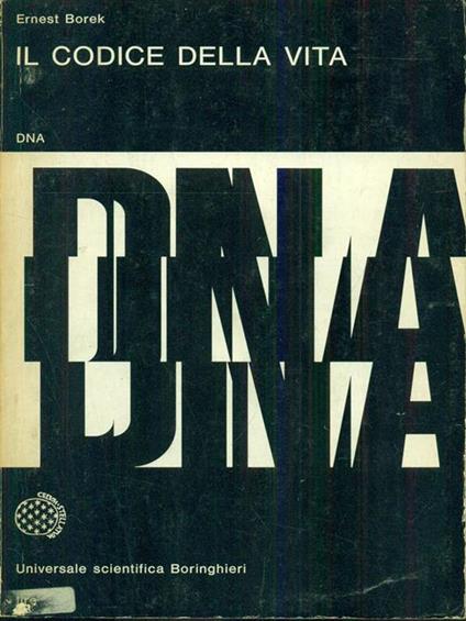 Il codice della vita dna - copertina