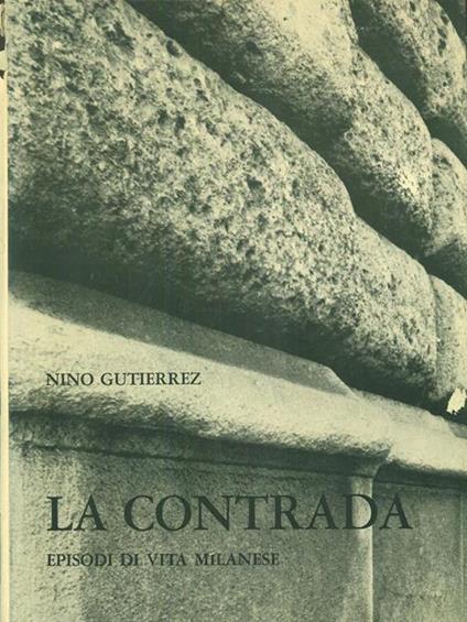 La contrada - Nino Gutierrez - copertina