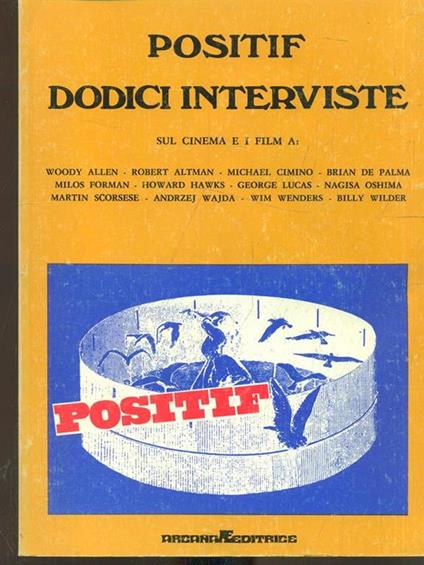Positif dodici interviste - copertina