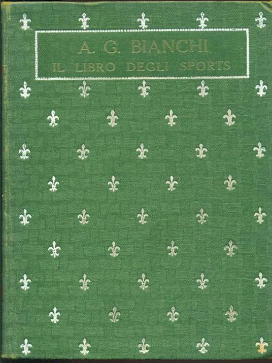 Il libro degli sports - A. G. Bianchi - copertina