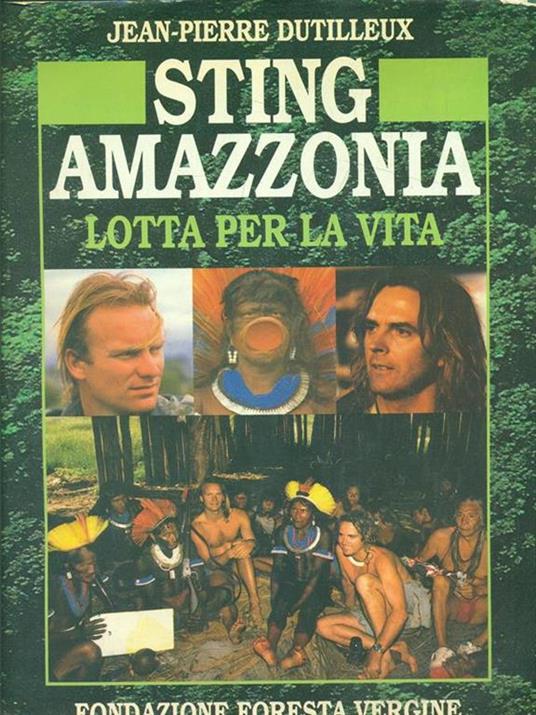 Sting Amazzonia - copertina