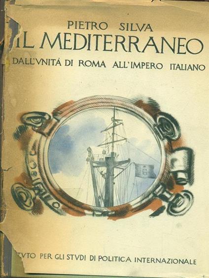 Il mediterraneo. 2 volumi - Pietro Silva - copertina
