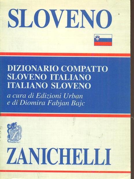 Sloveno. Dizionario compatto sloveno-italiano, italiano-sloveno - copertina