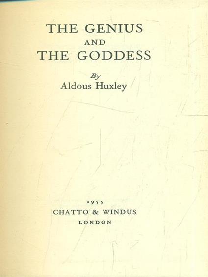 The genius and the godness - copertina