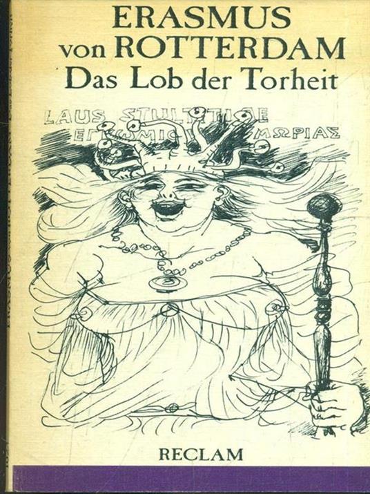 Das lob der torheit - copertina