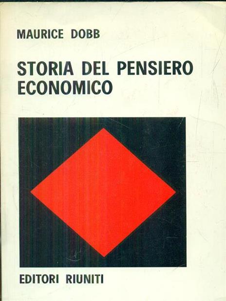 Storia del pensiero economico - Maurice Dobb - 2