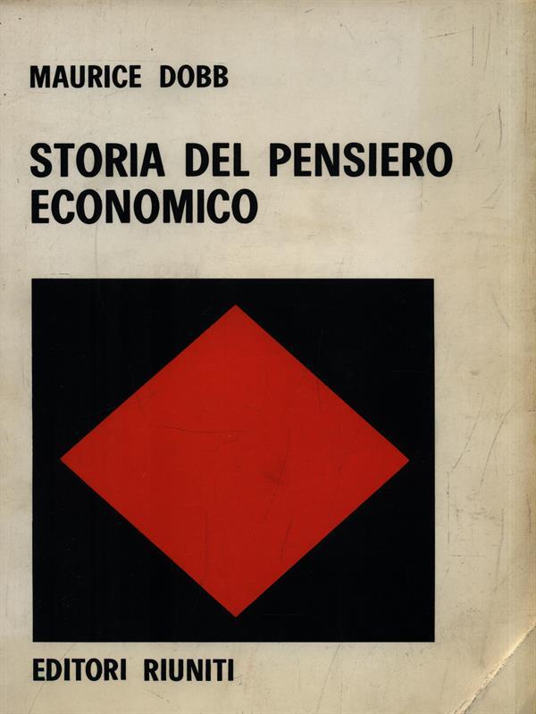 Storia del pensiero economico