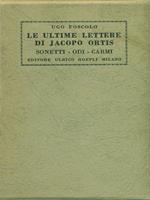 Le ultime lettere di Jacopo Ortis