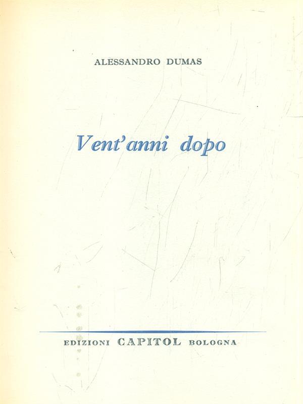 Vent'anni dopo