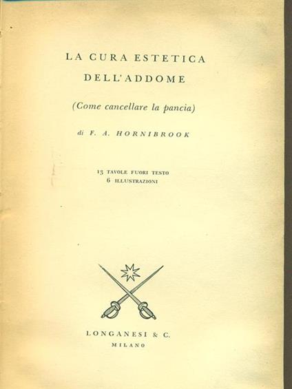 La cura estetica dell'addome - copertina