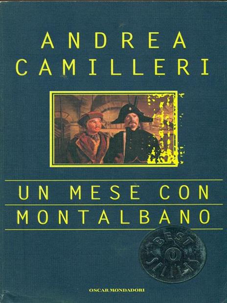 Un mese con Montalbano  - Andrea Camilleri - copertina