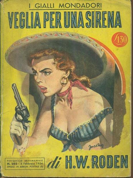 Veglia per una sirena - copertina